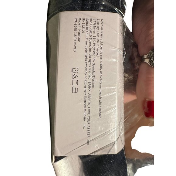 Love Your Assets By Sara Blakely Seamless Leggings L Denim Wash - Picture 4 of 4